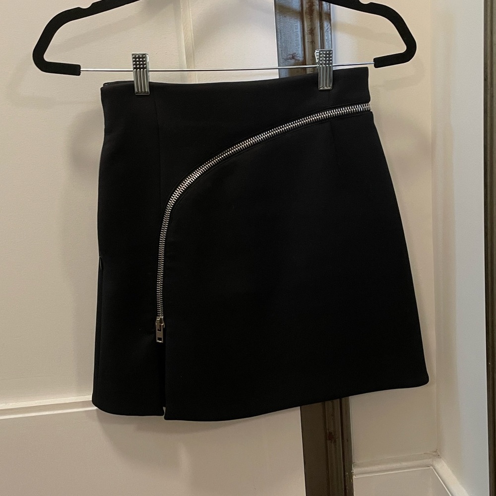 Alexander Wang zipper mini skirt